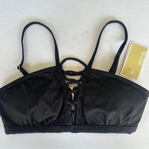 Michael Kors Black Bikini Top